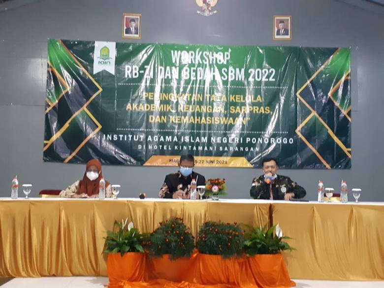 Raker IAIN Ponorogo Bahas Zona Integritas Hingga Penguatan Tata Kelola Perguruan Tinggi